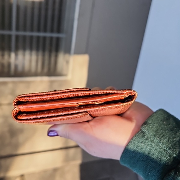 Louis Vuitton Epi Leather Double Snap Wallet in Congnac Color w/ COA - Picture 10 of 14